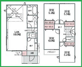 北名古屋市六ツ師南屋敷 全５棟 １号棟