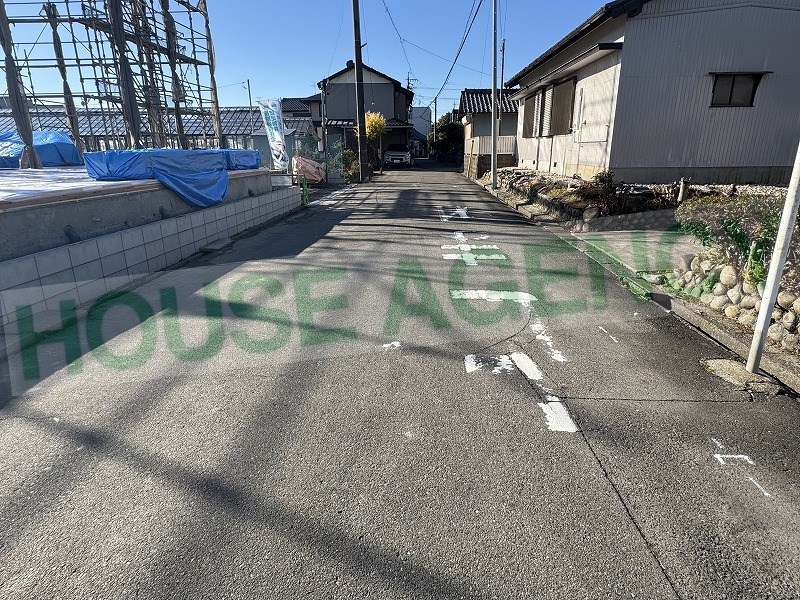 北側前面道路（幅員約5.5ｍ）