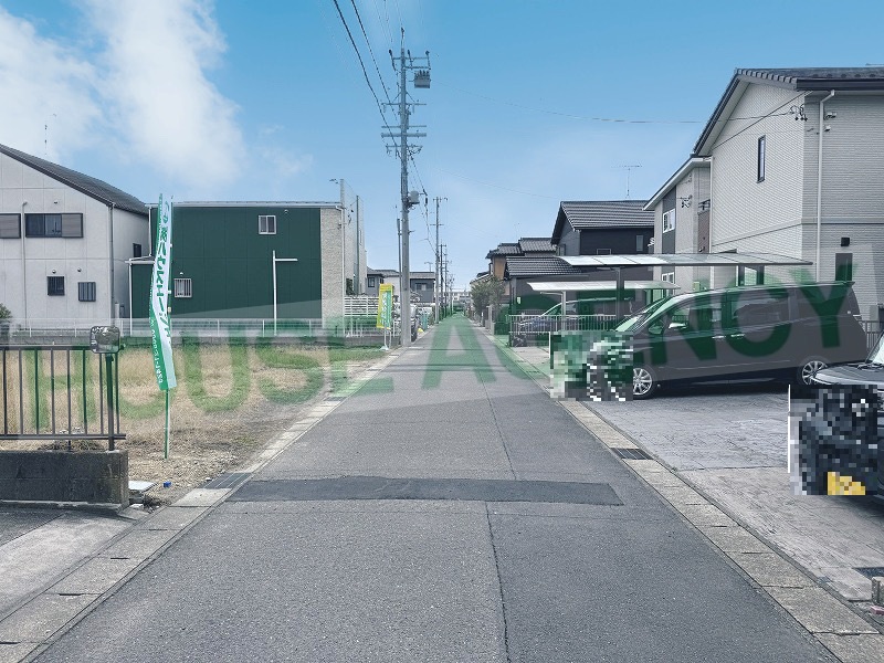 西側前面道路（幅員約4.6ｍ）