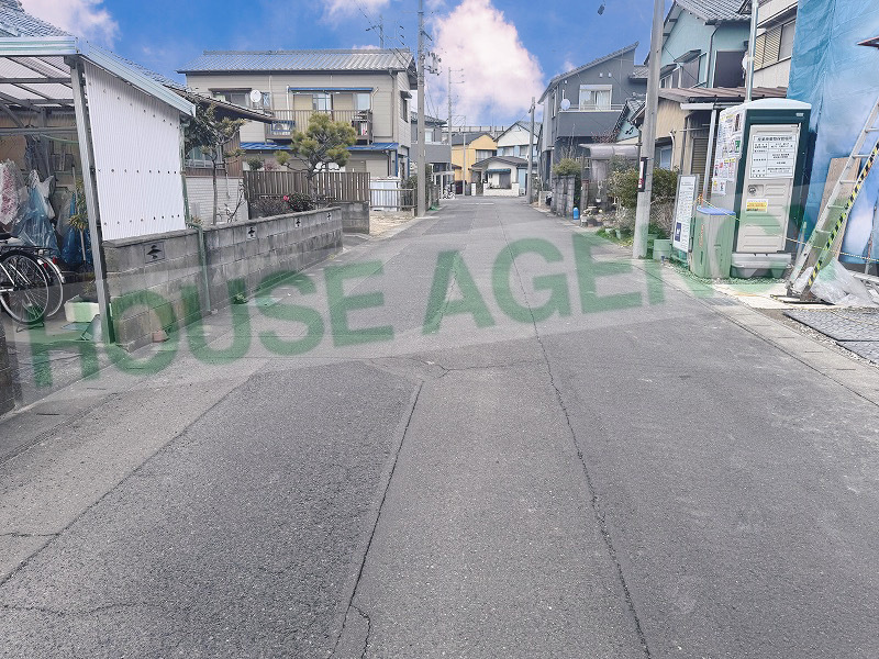 北西側前面道路（幅員約6ｍ）