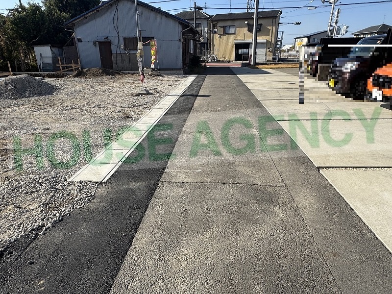 北側前面道路（幅員約2.91ｍ）