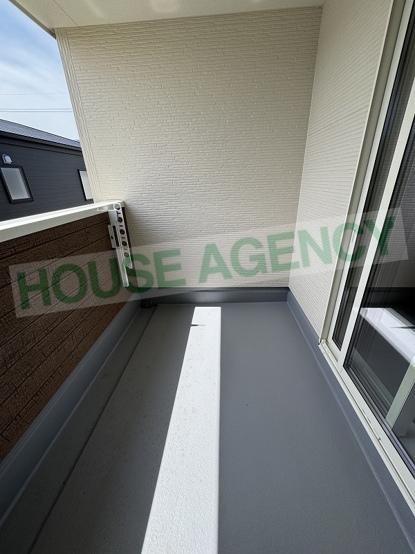 雨でもお洗濯が干せる便利なインナーバルコニー