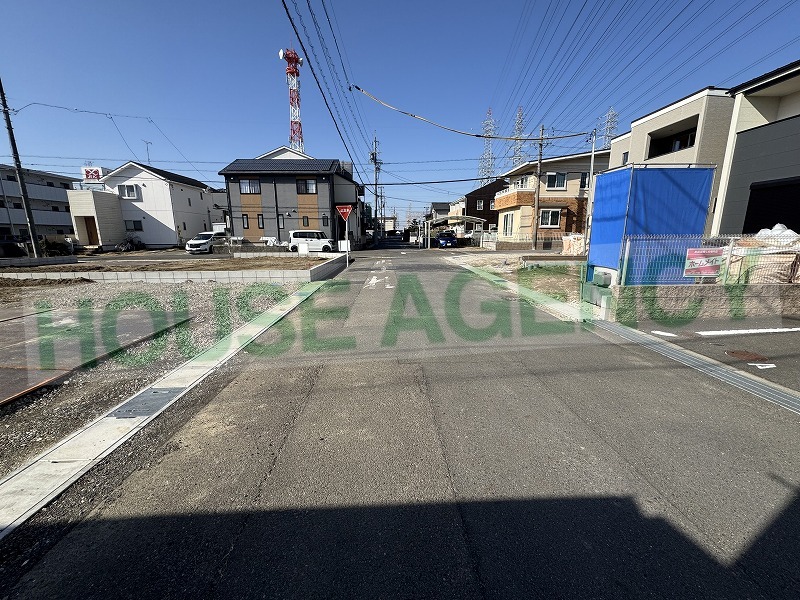 北側道路（幅員約5.91ｍ）