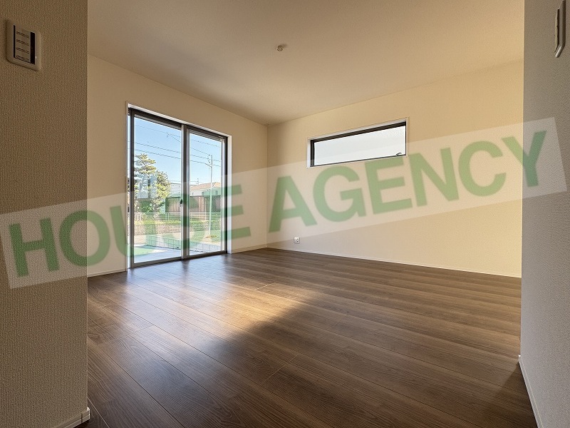 南向きのリビング(居間)