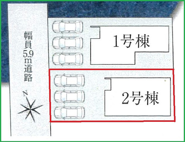 北名古屋市鍜治ケ一色 全２棟 ２号棟
