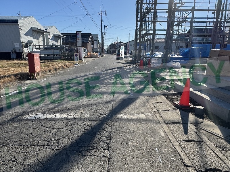 東側前面道路（幅員約5.5ｍ）