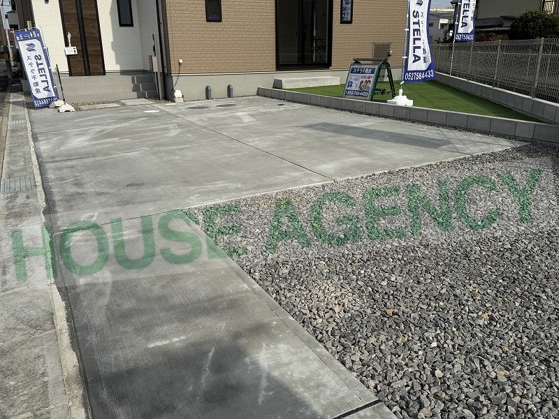 広々駐車スペース